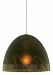 HS472OPBZLEDS830MRL - LBL Lighting - Cylia - 5.5 6W 1 LED Monorail Low-Voltage Pendant Opal Glass Bronze Finish - Cylia