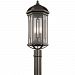 49712OZ - Kichler Lighting - Galemore - Three Light Outdoor Post Lantern Olde Bronze Finish - Galemore