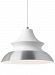HS893WHALSC1AMRL - LBL Lighting - Togan - One Light Monorail Low-Voltage Pendant Satin Nickel Finish with White/Aluminum Shade - Togan