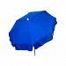 1366 - Parasol Enterprises - Italian - 6' Umbrella with Beach Pole Solid Blue Finish -
