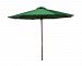 1287 - Parasol Enterprises - Classic Wood - 9' Market Umbrella Green Finish -