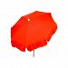 1355 - Parasol Enterprises - Italian - 6' Umbrella with Bar Height Pole Solid Red Finish -