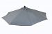 1195 - Parasol Enterprises - Premium - 9' Patio Umbrella Slate Grey Finish -