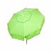 1359 - Parasol Enterprises - Italian - 6' Umbrella with Patio Pole Solid Lime Finish -