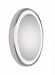 700BCTIGOR24S-LED930 - Tech Lighting - Tigris - 33.6 39.6W 9 LED Oval Recessed Bath Vanity Mirror LED - 120 Volt IN/12 Volt OutSatin Nickel Finish with White Glass - Tigris