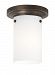 600CLKCCZ-LED823 - Tech Lighting - Clark - 8 6.5W 1 LED Flush Mount Antique Bronze Finish with White Glass - Clark