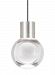 700TDMINAP11CIS-LED930 - Tech Lighting - Mina - 7.6 159.5W 11 LED 3000K Line-Voltage Suspension Black/White Clear Glass - Mina