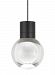 700TDMINAP11CIB-LED930 - Tech Lighting - Mina - 7.6 159.5W 11 LED 3000K Line-Voltage Suspension Black/White Clear Glass - Mina