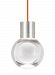 700TDMINAP11COS-LEDWD - Tech Lighting - Mina - 7.6 159.5W 11 LED WD Line-Voltage Suspension Orange Clear Glass - Mina