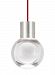 700TDMINAP7CRS-LED922 - Tech Lighting - Mina - 7.6 101.5W 7 LED 2200K Line-Voltage Suspension Red Clear Glass - Mina