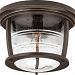 Signal Bay Collection 1-light Oil Rubbed Bronze Outdoor Flushmount