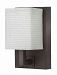 61033BN - Hinkley Lighting - Avenue - 7.8 Inch 16W 1 LED Wall Sconce Brushed Nickel Finish - Avenue