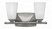 53012BN - Hinkley Lighting - Darby - Two Light Bath Vanity Brushed Nickel Finish with Etched Opal Glass - Darby
