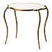 03039 - Cyan lighting - Flora - 28 Inch Side Table Gold Finish - Flora