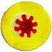 05869 - Cyan lighting - Crimson Splash - 17 Plate Yellow and Red Finish - Crimsom Splash