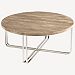 06561 - Cyan lighting - Montrose - 39 Inch Coffee Table Black Forest Grove/Chrome Finish - Montrose