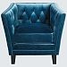06325 - Cyan lighting - Prince Valiant - 32 Inch Chair Blue Finish - Prince Valiant