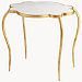 06239 - Cyan lighting - Flora - 23.5 Inch Small Side Table Gold Leaf Finish - Flora