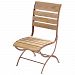 07013 - Cyan lighting - 42 Inch Victorian Chair Dark Rust/Light French Grey Finish -