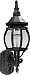 7989-1-15 - Quorum Lighting - Croix - One Light WALL Lantern Black Finish with Clear Glass - Croix