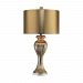 D2771W - Dimond Lighting - Ribbed Tulip - One Light Table Lamp Copper Finish with Clear Crystal - Ribbed Tulip