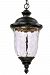 55427WGOB - Maxim Lighting - Carriage House - 25 Inch 12W 1 LED Outdoor Hanging Lantern Oriental Bronze Finish with Water Glass - Carriage House