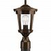 P6425-20 - Progress Lighting - East Haven - One Light Outdoor Post Lantern Antique Bronze Finish with Clear Seeded Glass - East Haven