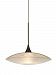 1XT-6294GD-LED-BR - Besa Lighting - Spazio - One Light Pendant with Flat Canopy BR: Bronze Gold/Frost Glass - Spazio