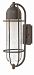2384OZ - Hinkley Lighting - Perry - One Light Outdoor Medium Wall Mount Oil Rubbed Bronze Finish with Clear Seedy Glass - Perry