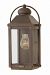 1850LZ - Hinkley Lighting - Anchorage - One Light Outdoor Small Wall Mount Light Oiled Bronze Finish with Clear Glass - Anchorage