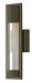 1220BZ - Hinkley Lighting - Mist - One Light Outdoor Small Wall Mount Bronze Finish with Clear Acrylic/Seedy Glass - Mist