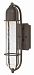 2380OZ - Hinkley Lighting - Perry - One Light Outdoor Small Wall Mount Oil Rubbed Bronze Finish with Clear Seedy Glass - Perry