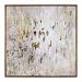 34362 - Uttermost - Golden Raindrops - 62 inch Modern Abstract Art Champagne Silver Leaf/Hand Painted/Gold Leaf Finish - Golden Raindrops