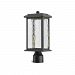 AC9073BK - Artcraft Lighting - Sussex Drive - 13.5 Inch 9W 1 LED Outdoor Wall Mount Black Finish with Water Glass - Sussex Drive