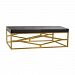 1114-236 - Dimond Home - Beacon Towers - 48 Coffee Table Gold/Black Finish - Beacon Towers