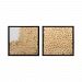 7011-609/S2 - Dimond Home - Gold Leaf/Grain De Bois Noir Finish - Golden Leaves
