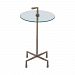 8991-010 - Dimond Home - Kerne - 32 Accent Table Antique Brass Finish - Kerne