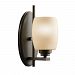 5096OZL16 - Kichler Lighting - Eileen - 10.75 9W 1 LED Wall Sconce Olde Bronze Finish with Light Amber Glass - Eileen