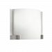 10620NILED - Kichler Lighting - 13 15W 1 LED Wall Sconce Brushed Nickel Finish with White Acrylic Glass -