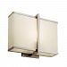 10421SNLED - Kichler Lighting - 12 15W 1 LED Wall Sconce Satin Nickel Finish with White Acrylic Glass with Natural Linen Shade -