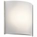 10797NILED - Kichler Lighting - 8.25 15W 1 LED Wall Sconce Brushed Nickel Finish with White Acrylic Glass -