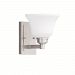 5388NIL16 - Kichler Lighting - Langford - 7.75 9W 1 LED Wall Sconce Brushed Nickel Finish with Satin Etched White Glass - Langford