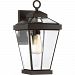 RAV8408WT - Quoizel Lighting - Ravine - 100W 1 Light Outdoor Medium Wall Lantern Western Bronze Finish with Clear Beveled Glass - Ravine