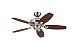 5CQM44BS - Monte Carlo Fans - Centro Max II - 44 Inch Ceiling Fan Brushed Steel Finish - Centro Max II