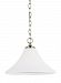 65180EN-965 - Sea Gull Lighting - Montreal - One Light Pendant Antique Brushed Nickel Finish with Etched/White Glass - Montreal