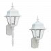 8765-15 - Sea Gull Lighting - One Light Outdoor Wall Fixture White -