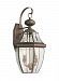 8039EN-71 - Sea Gull Lighting - Lancaster - Two Light Outdoor Wall Lantern Antique Bronze Finish with Clear Curved Beveled Glass - Lancaster