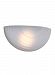 412391S-15 - Sea Gull Lighting - 10.75 9W 1 LED Wall Sconce White Finish with Satin White Glass -