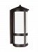 8635991S-71 - Sea Gull Lighting - Groveton - 20.88 14W 1 LED Large Outdoor Wall Lantern Antique Bronze Finish with Opal Cased Etched Glass - Groveton