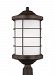 8224451EN3-71 - Sea Gull Lighting - Sauganash - One Light Outdoor Post Lantern Transitional